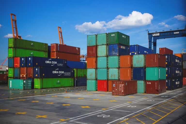 kontejner, export, přístav