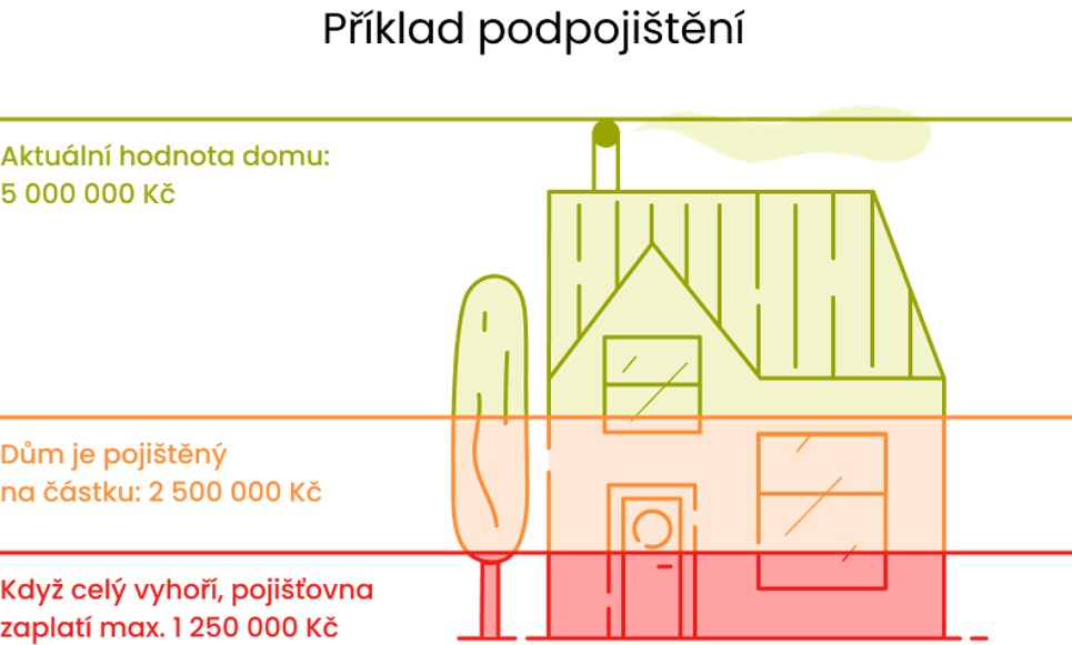 Podpojištění grafika