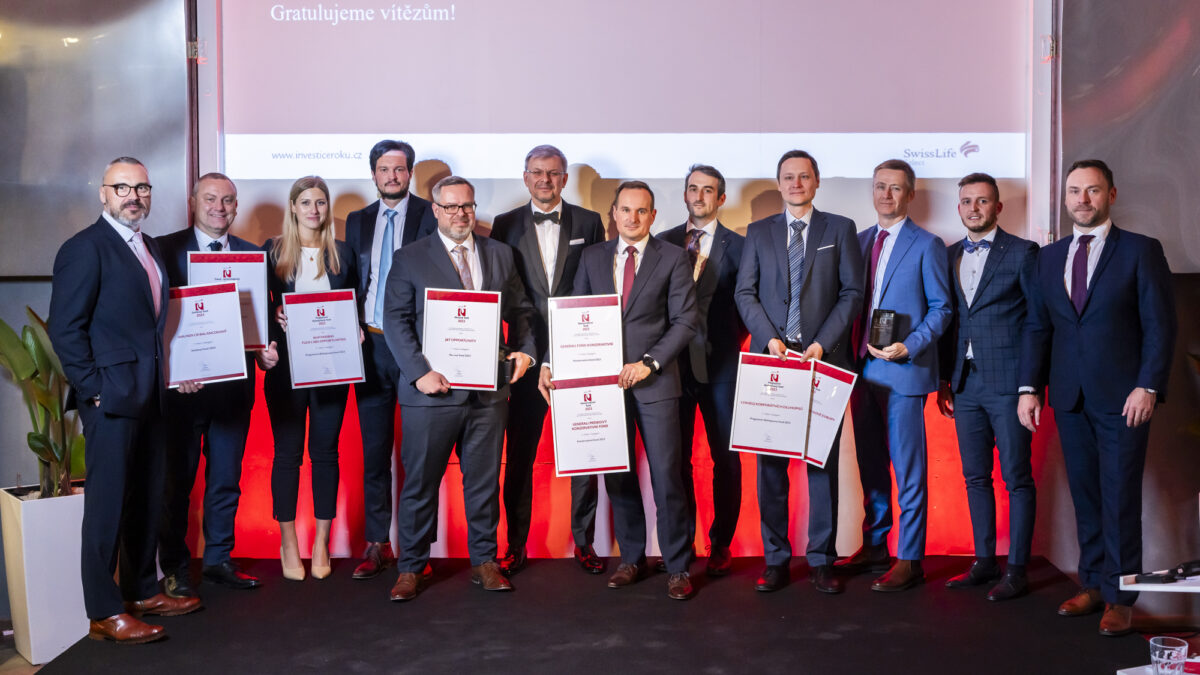 Vítězové ocenění Swiss Life Select Investice roku 2023 na slavnostním večeru, který se uskutečnil 20. února 2024 v pražském Mánesu