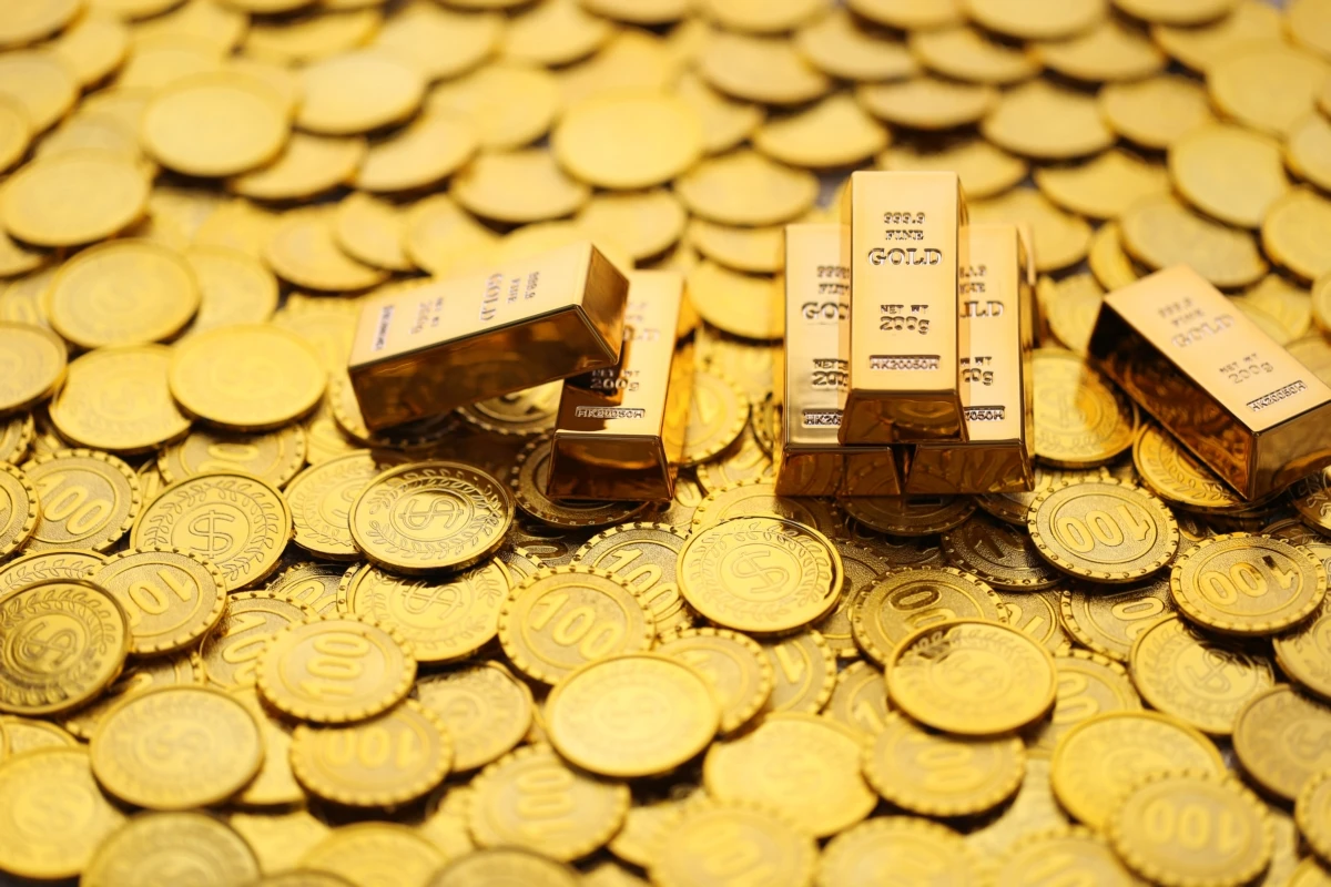financialgold-bars-with-stack-coins-money-yellow-background-business-investment-saving-money-prepare-future-concept