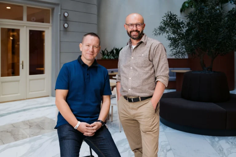 Petr borkovec (founder of the czech company partners group) & pavel mucha (founder aspire11) 2
