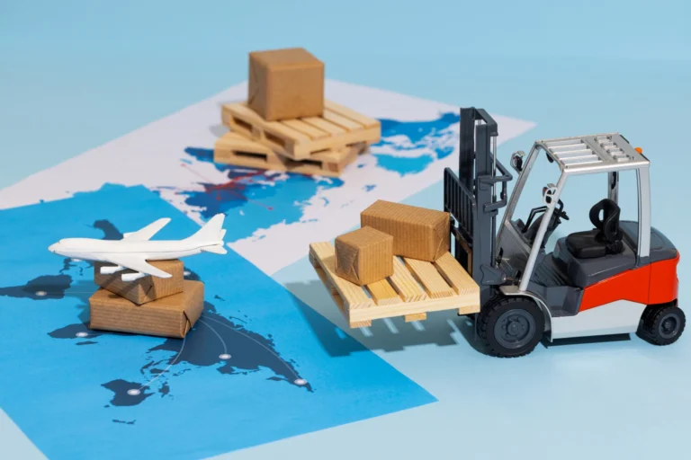 Supply chain representation still life